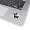 Texas Capybara Sticker - Cute Kiss-Cut Vinyl Decal, Lone Star Flag Design, Texas Souvenir, Laptop Decor