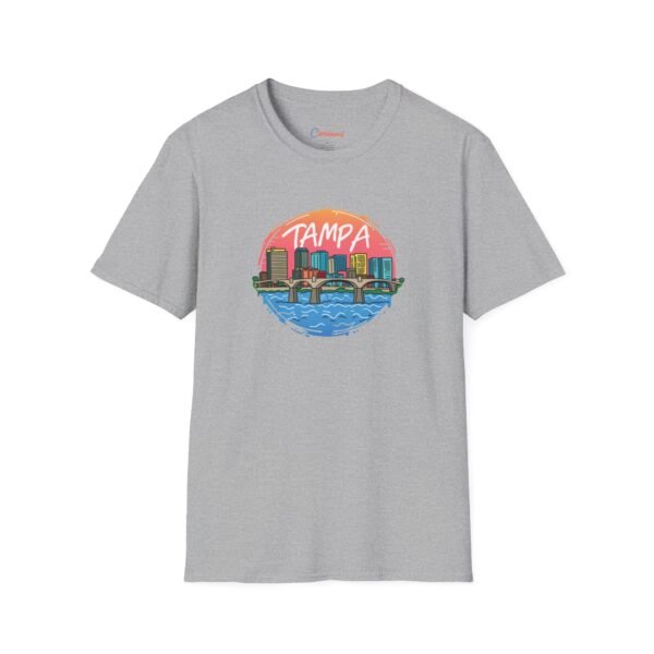 Urban Sunset: The Tampa Tee Unisex Softstyle T-Shirt