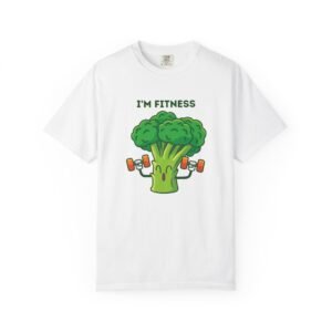 Broccoli Exercising - Animated Vegetables T-shirt