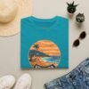 Ventura California Sunset Softstyle T-Shirt, Beach Lover Tee, Coastal Sunset Shirt, Ocean Vibes Top, Vacation Tshirt