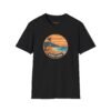 Ventura California Sunset Softstyle T-Shirt, Beach Lover Tee, Coastal Sunset Shirt, Ocean Vibes Top, Vacation Tshirt