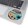 Sitges Spain Sticker - Retro Coastal Travel Decal, Mediterranean Beach Souvenir
