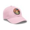 Tampa Florida Hat - PU Leather Patch Coastal Sunset Baseball Cap, Florida Travel Souvenir,