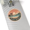 12346102349385114791_1200.jpeg Zuma Beach California Sticker - Retro Sunset Surf Vibes, Tropical Ocean Scene, Beach Lover Gift, Waterproof Vinyl Decal