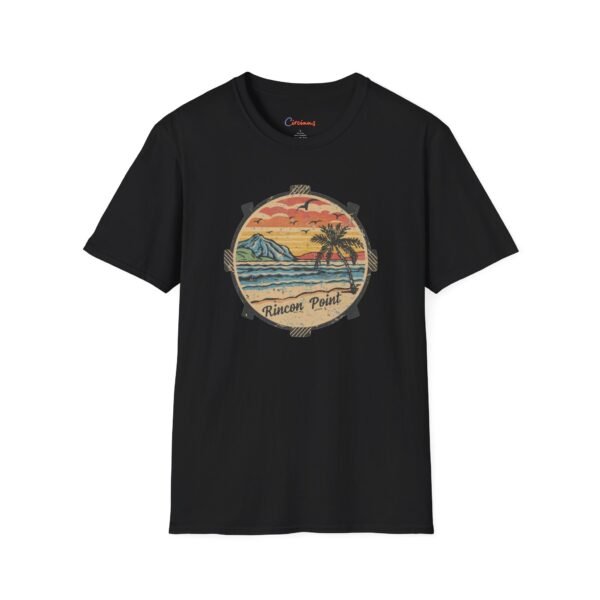 Ventura, California - Rincon Beach County Park - Unisex Softstyle T-Shirt