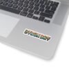 Byron Bay Australia Sticker - Pixel Art Retro Surf Design with Sunset, Lighthouse, Palm Trees & Ocean Waves - Vintage 8-Bit Travel Art