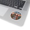 Desert Sunset Splendor Kiss-Cut Stickers, El Paso, Texas Decor, Cactus Sticker, Southwestern Gift, Scrapbooking Supplies, Laptop Decal