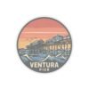 Ventura, California Kiss-Cut Stickers, Ventura Pier Design | Travel Souvenir, Scrapbook Stickers, Laptop Decals, Coastal Home Decor,