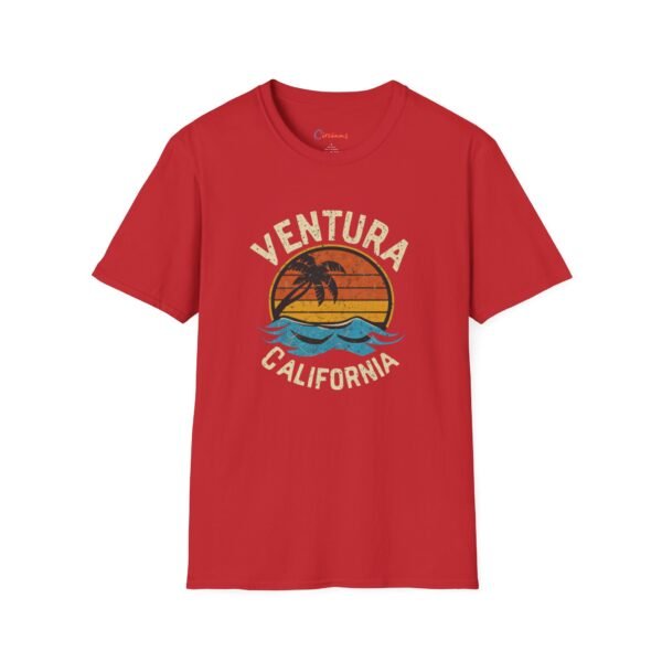 Ventura Vibes: A California Jewel - Unisex Softstyle T-Shirt l