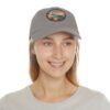 Cabo de Gata Hat - Spain Leather Patch Cap, Retro Sunset Coastal Design, Andalusia Travel Souvenir, Unique Mediterranean Gift