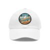 Zuma Beach Hat - PU Leather Patch Funny Seagull Baseball Cap, Malibu California Souvenir