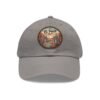 El Paso Texas Hat - Leather Patch Baseball Cap with Desert Cactus & Mountains, Retro Travel Dad Hat, City Vibes Apparel Souvenir