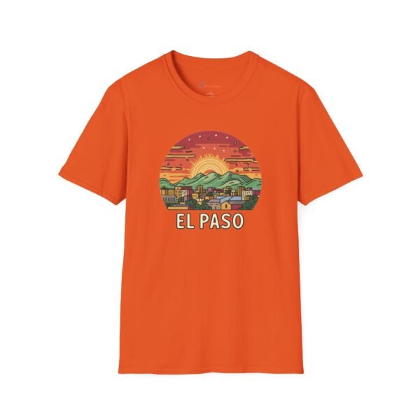 12852112348013065247_2048.jpeg El Paso, Texas | A beautiful Texas sunset - Unisex Softstyle T-Shirt