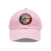 12936701350152777653_2048.jpeg Byron Bay Australia Hat - Retro Coastal Leather Patch Dad Cap, Surf Sunset Design, Vintage Beach Style Gift for Travelers & Ocean Lovers