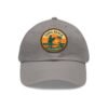 Zuma Beach California Hat - Leather Patch Sunset Surf Cap with Palm Tree, Retro Coastal Baseball Dad Hat, City Vibes Travel Souvenir