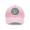 13053060539035060672_2048.jpeg Sitges Spain Hat - Coastal City Leather Patch Cap, Spanish Beach Town Souvenir Dad Hat, Barcelona Coast Travel Gift