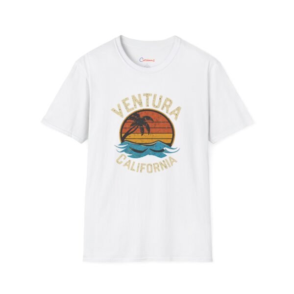 Ventura Vibes: A California Jewel - Unisex Softstyle T-Shirt l
