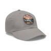 Carmel by the Sea Hat - Vibrant Sunset Leather Patch Cap, California Coastal Design, Retro Ocean View Travel Souvenir Gift
