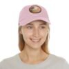 13126579494584144194_2048.jpeg Ventura California Hat - Vintage Sunset Leather Patch Cap | Coastal Beach Dad Hat with Palm Trees & Ocean View | Retro Surf Gift