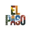 Stickers, Colorful El Paso Texas Nature Inspired Letter Art, Travel Gift Souvenir, Laptop Decal, Car Bumper Sticker, Planner Decoration