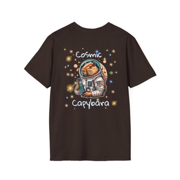 Cosmic Capybara T-Shirt, Space Animal Graphic Tee, Galaxy Print Shirt, Astronomy Lover Gift, Capybara Nation, Unisex Tee, Men's Women's Tee,