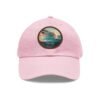 13352778519532559842_2048.jpeg Nerja Spain Hat - Coastal Sunset Leather Patch Cap | Andalucía Beachwear Gift for Travelers, Surfers & Dreamers