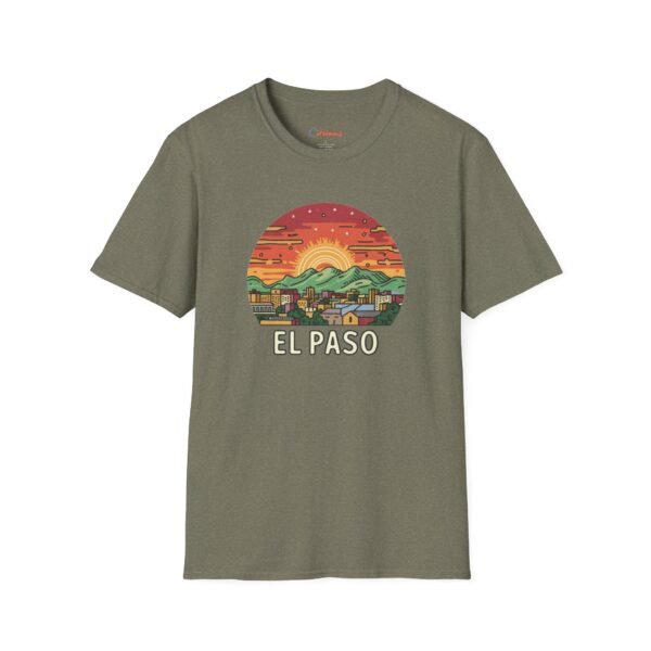 13447540503952898475_2048.jpeg El Paso, Texas | A beautiful Texas sunset - Unisex Softstyle T-Shirt