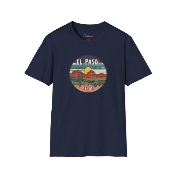 El Paso, Texas - Desert Landscape - Unisex Softstyle T-Shirt