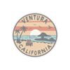 Sticker Sheet, Ventura California Sunset Design, Scrapbooking, Bullet Journal, Laptop Decals, Planner Accessories