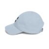Pixel Surprised Face Embroidered Dad Hat: Retro 8-Bit Gaming Cap
