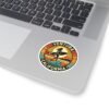 Kiss-Cut Stickers - Retro Ventura California Vintage Surf Girl Design, Beach Lover Decal, Laptop Sticker, Water Bottle Label, Scrapbook