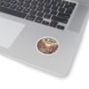 Southwest Sunset Kiss-Cut Stickers, El Paso Desert River Decal, Travel Gift, Souvenir, Laptop Decal, Journal Sticker, Water Bottle Decal