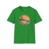 Ventura California Sunset Softstyle T-Shirt, Beach Lover Tee, Coastal Sunset Shirt, Ocean Vibes Top, Vacation Tshirt