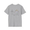 Capybara Vibes T-Shirt - Minimalist Capybara & Bird Design - Cute and Unique Gift for Animal Lovers, Unisex Tee, Capybara Nation