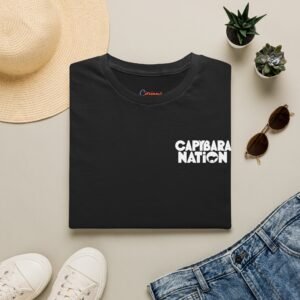 Cosmic Capybara T-Shirt, Space Animal Graphic Tee, Galaxy Print Shirt, Astronomy Lover Gift, Capybara Nation, Unisex Tee, Men's Women's Tee,