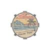 13974828532410846620_1200.jpeg Ventura, California - Rincon Beach County Park - Kiss-Cut Stickers | Coastal Scenic Design