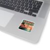 Tampa Florida Sticker - Retro Palm Trees Skyline and Sunset Beach Design - Vintage Coastal Travel Souvenir Vinyl Decal
