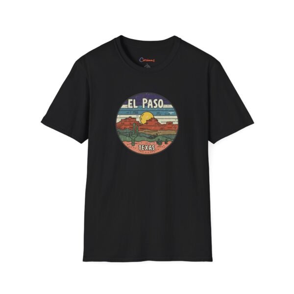 El Paso, Texas - Desert Landscape - Unisex Softstyle T-Shirt
