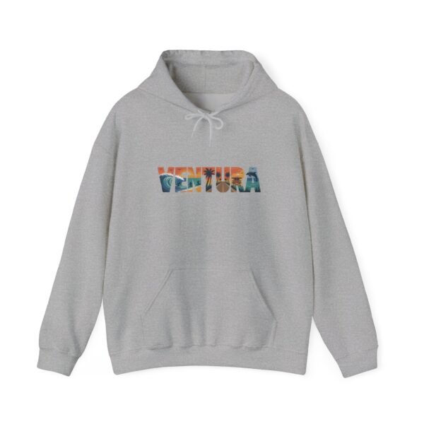 Ventura California Hoodie - Retro Coastal Beach Sweatshirt, California Travel Gift, Vintage Style Ventura Pullover, Unisex Cozy Hoodie