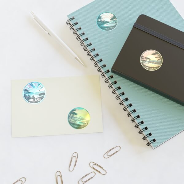 Carmel-by-the-Sea Sticker Sheets | Scenic Beach Decor, Travel Journal Accessories, Gift for Nature Lovers, Coastal Art, Souvenir Stickers