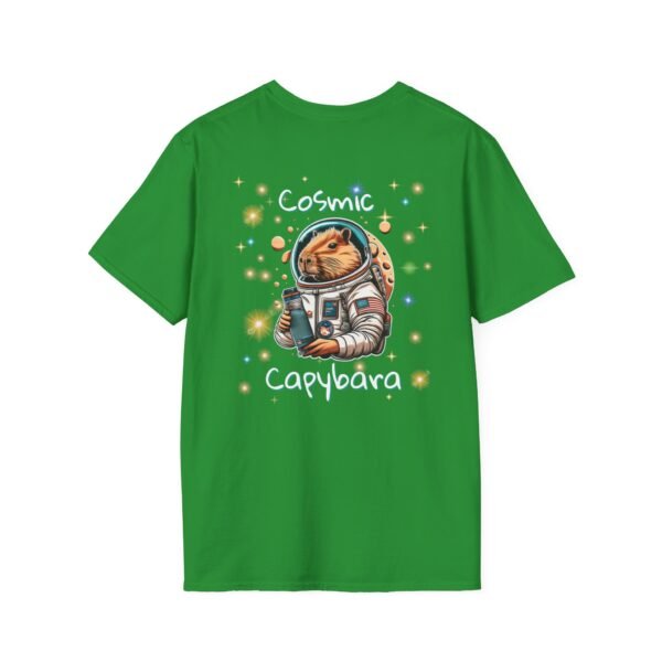 Cosmic Capybara T-Shirt, Space Animal Graphic Tee, Galaxy Print Shirt, Astronomy Lover Gift, Capybara Nation, Unisex Tee, Men's Women's Tee,