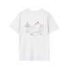 Capybara Vibes T-Shirt - Minimalist Capybara & Bird Design - Cute and Unique Gift for Animal Lovers, Unisex Tee, Capybara Nation