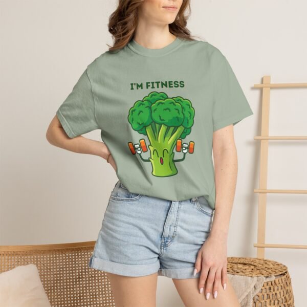 Broccoli Exercising - Animated Vegetables T-shirt
