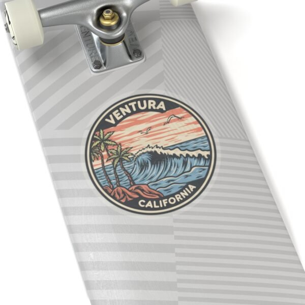 Stickers, Ventura California Waves Seagulls Peace, Laptop Decals, Water Bottle Stickers, Scrapbooking, Car Stickers, Vinyl Decals