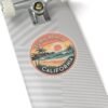Zuma Beach California Sunset Serenity, Kiss-Cut Decals, Laptop Sticker, Scrapbooking, Water Bottle, Planner Stickers