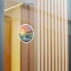Comillas Spain Sticker: Fishermen Boat Sunset Pixel Art