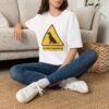 Lovingly Dangerous Dogs Warning Sign - Unisex Softstyle T-Shirt