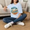 Zuma Beach Seagull T-Shirt - Fun Cartoon Tee, Summer Surf Vibes, California Beach Shirt, Cool Seagull Graphic Shirt