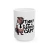 Capybara Mug - Today Im a Serious Capy - Funny Office Coffee Cup for Coworkers and Animal Lovers