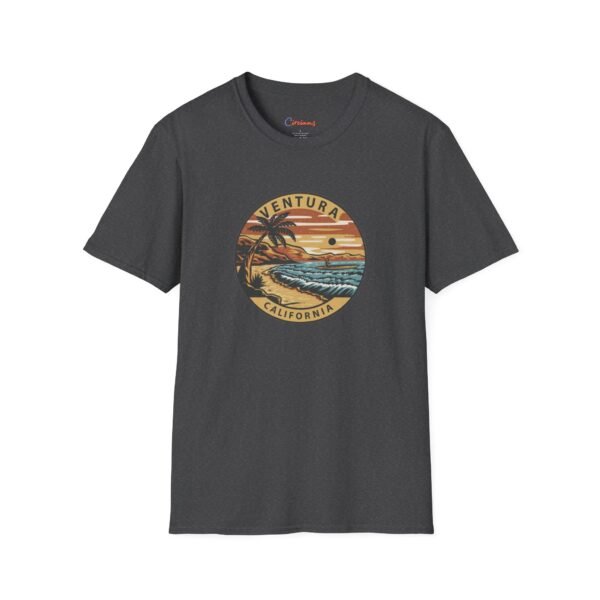 Ventura, California | Surfing Eclipse - Unisex Softstyle T-Shirt